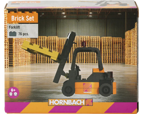 Hornbach vorkheftruck bouwset, 76 stuks