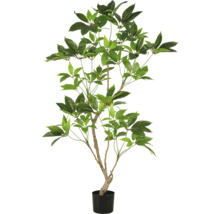 Kunstboom met groene bladeren in pot