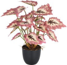 Kunstmatige begonia in pot als decoratie