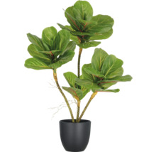 Kunstmatige vioolbladplant in pot