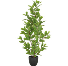 Kunstplant in pot met groene bladeren