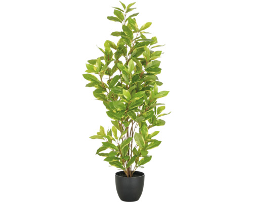 Kunstplant Eprpremnum Aureum in pot H 90 cm Laurierboom in pot voor binnenshuis
