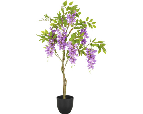 Kunstmatige blauweregen in pot voor decoratie