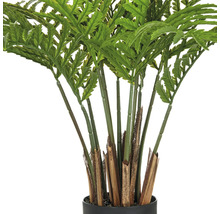 Kunstplant in pot met varenbladeren