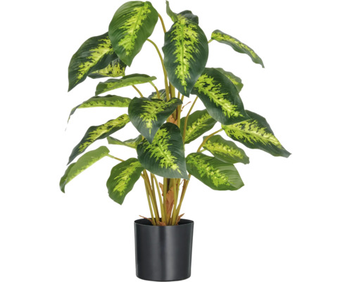 Kunstplant Dieffenbachia Reeva in pot H 65 cm Kunstmatige Dieffenbachia plant in pot