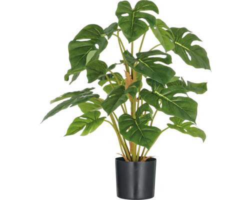 Kunstplant Split Philodendron in pot H 65 cm Kunstmatige Monstera plant in pot