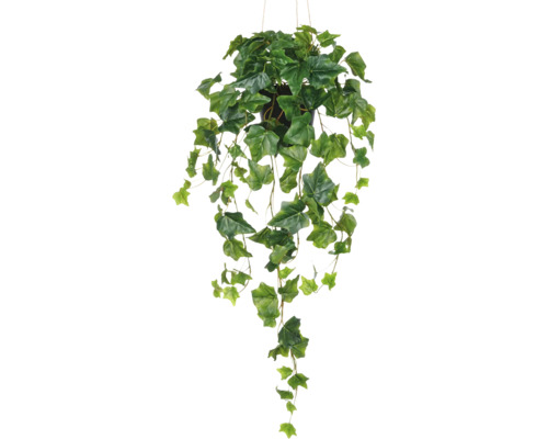 Kunstplant Hedera Helix hangend in pot H 75 cm Hangplant klimop in een pot