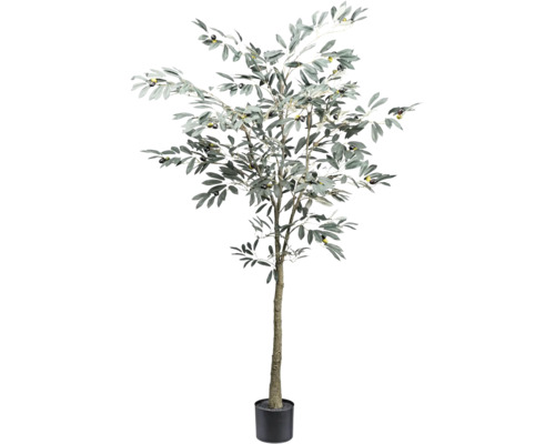 Kunstplant Olijfboom in pot H 150 cm Olijfboom in pot voor binnenshuis