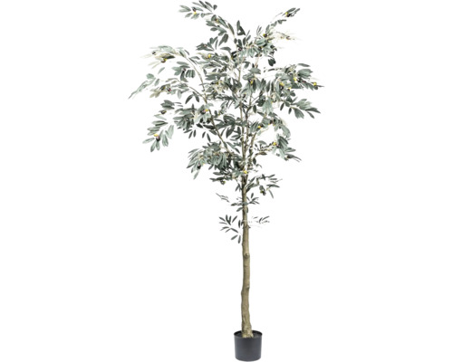 Kunstplant Olijfboom in pot H 210 cm Olijfboom in pot
