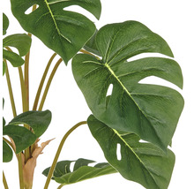 Kunstmatige Monstera kamerplant met grote bladeren