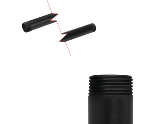 Leidingconnector met schroefdraad voor het verbinden van leidingen