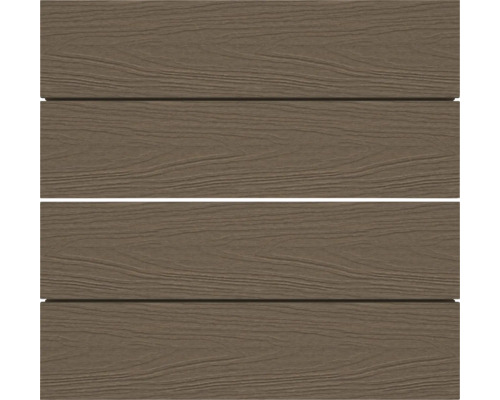 Terrasplanken van houtcomposiet