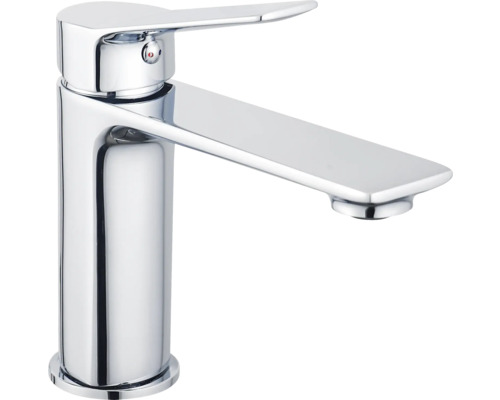 Eéngreeps wastafelmengkraan, van metaal