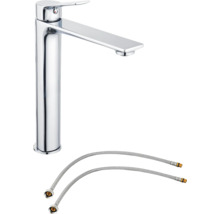 Wastafelkraan met aansluitslangen