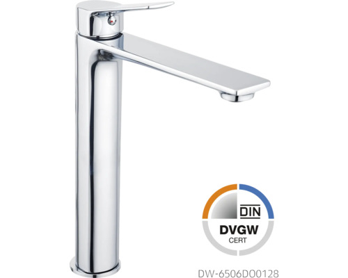 Wastafelkraan met DIN DVGW-certificering