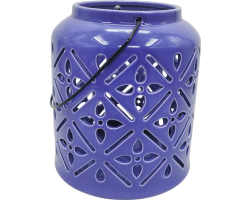 Decoratieve lantaarn met patroon en handvat