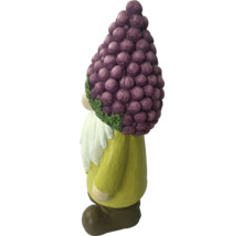 Tuinkabouter met druivenmuts