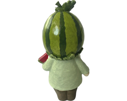 Decoratief figuur watermeloen van achteren