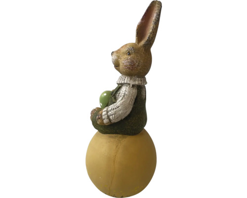 Paashaasdecoratie zittend op een bol