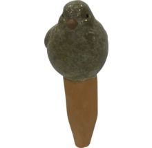 Terracotta vogelvormige waterdruppelaar