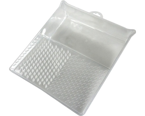 Inzet verfbak transparant 32x34 cm 3 stuks Verfbak van kunststof met afstrijkoppervlak voor verfrollers