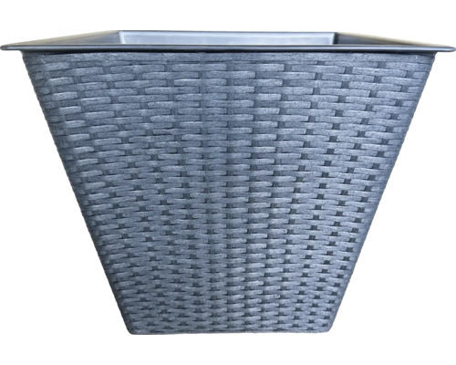 Bloempot in rotanlook