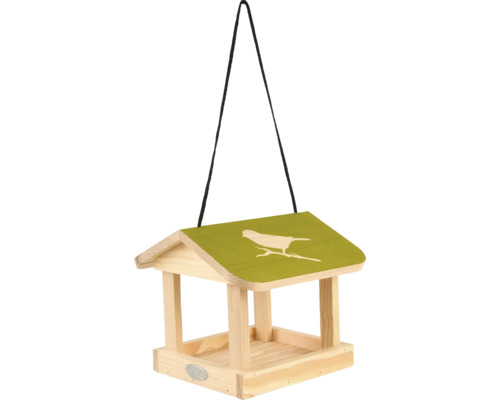 Vogelhuis met dak en ophanging