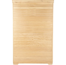 Houten kast met horizontale panelen