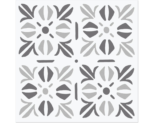 Decoratieve tegel met bloemmotief
