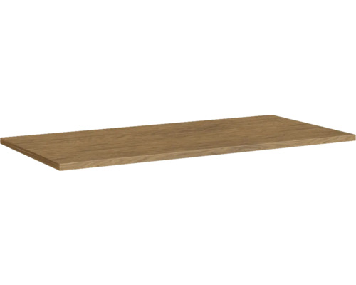 LAUFEN Wastafelblad Lida MDF eiken donker 100,4x46,4x2,2 cm Houten plank