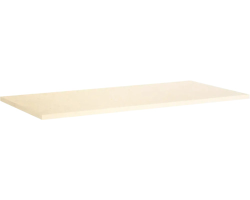 LAUFEN Wastafelblad Lida marmer beige naturel mat 100,8x46x1,5 cm Vuurvaste plaat