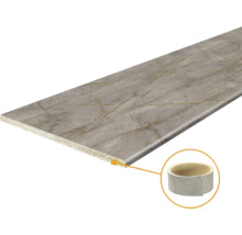 Decoratieve plaat met marmerlook en kantenband