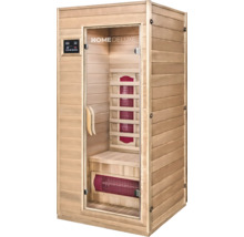 Home Deluxe infraroodsauna van hout met glazen deur