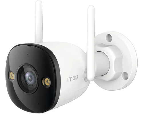 Draadloze bewakingscamera voor wandmontage met twee antennes