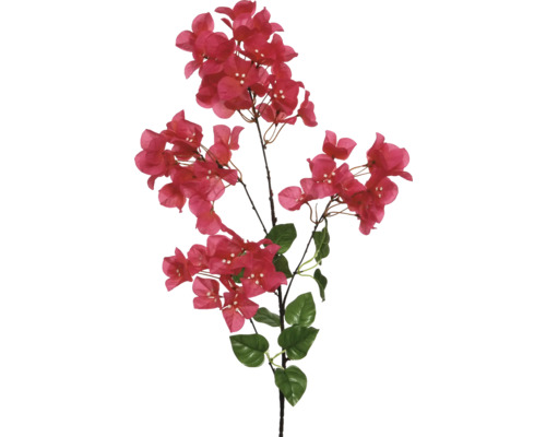 Decoratieve bougainville kunstbloem met bloemen en bladeren.