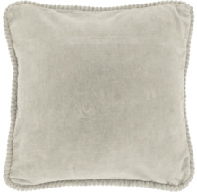 Vierkant kussen met gestructureerde rand