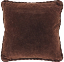 Vierkant sierkussen van ribfluweel
