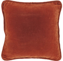 Vierkant kussen met decoratieve rand