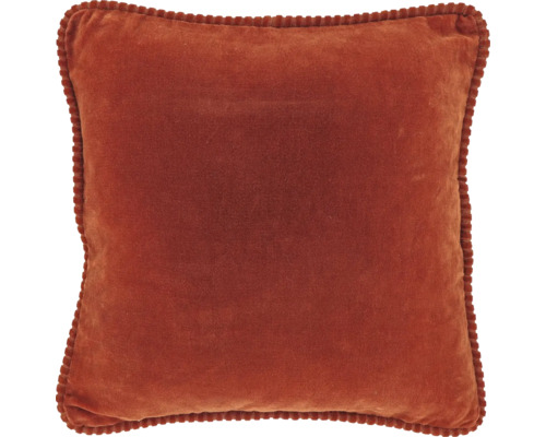 Vierkant kussen met decoratieve rand