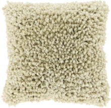 Vierkant decoratief kussen met poolstructuur