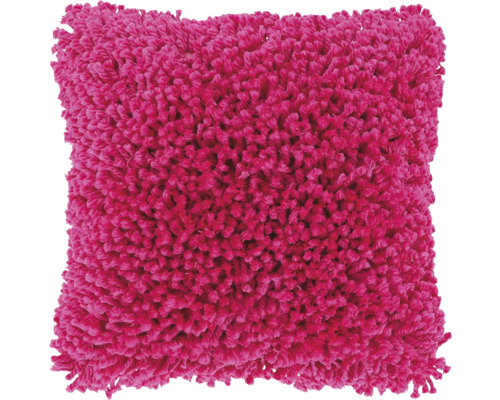 Vierkant sierkussen met shaggy oppervlak