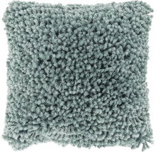 Vierkant kussen met ruige textuur