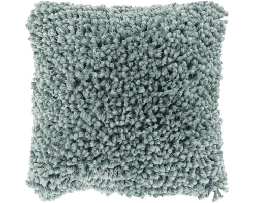 Vierkant kussen met ruige textuur