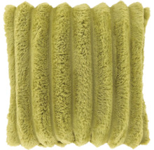 Groen ribfluwelen kussen