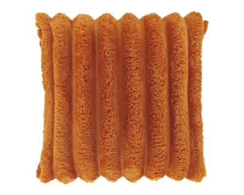 Sierkussen van ribstof met geribbelde structuur