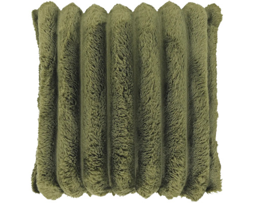 Kussen van geribde stof