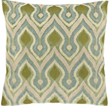 Decoratief kussen met geometrisch patroon