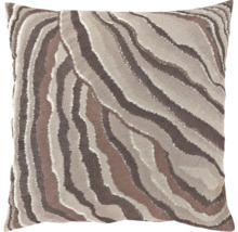 Decoratief kussen met golfpatroon