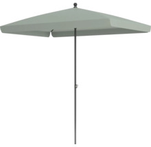 Vierkante parasol met middenstok