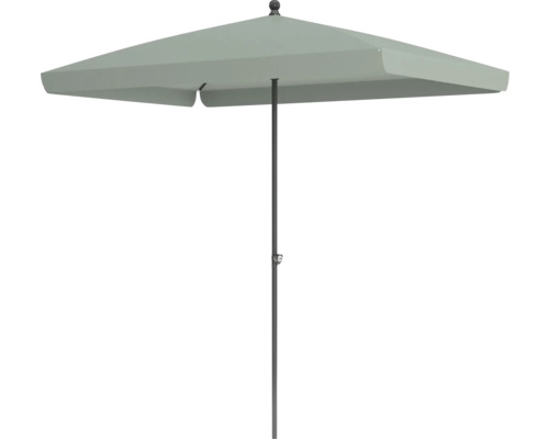 Vierkante parasol met middenstok